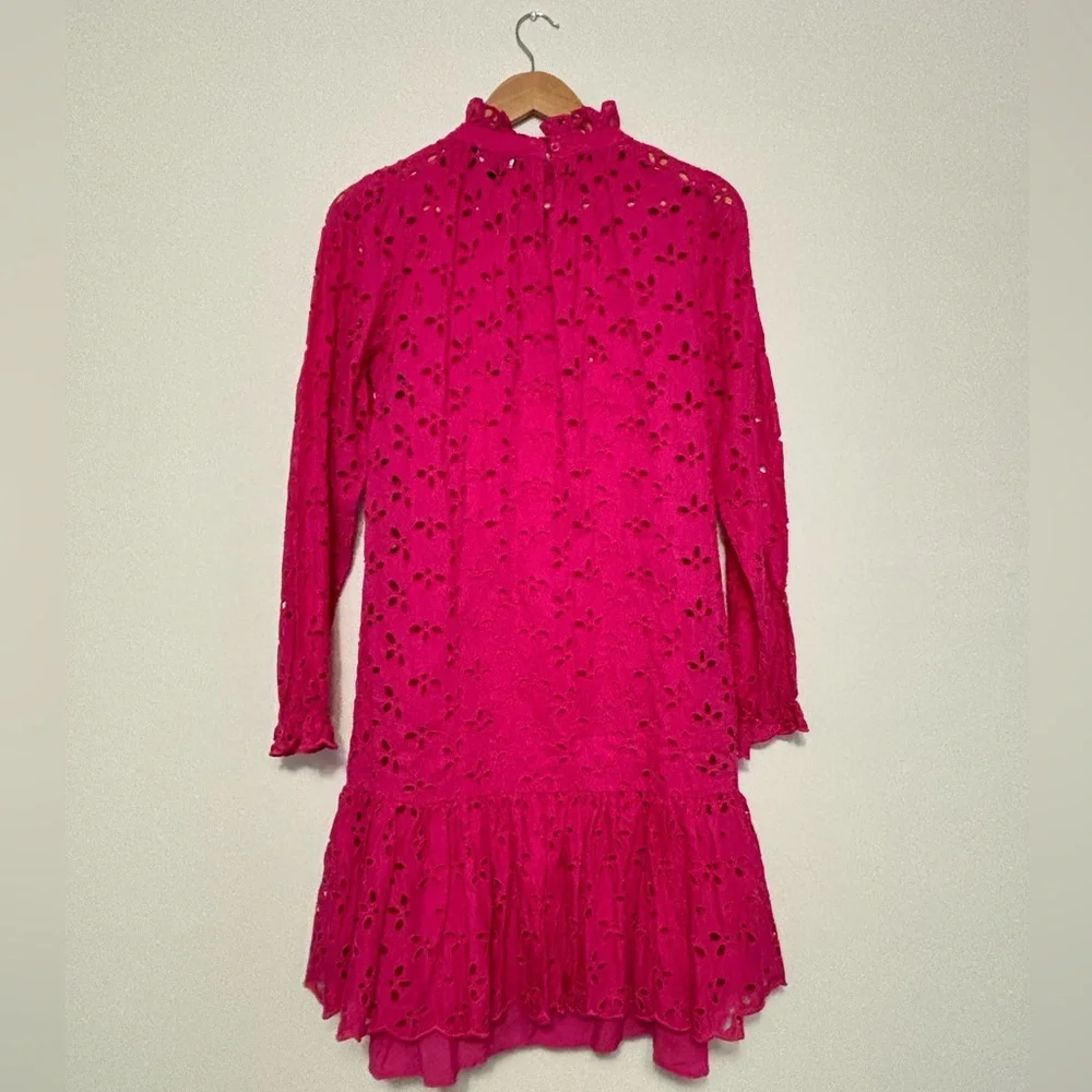 J.crew Ruffleneck Mini Dress Size ST - Picture 6 of 13